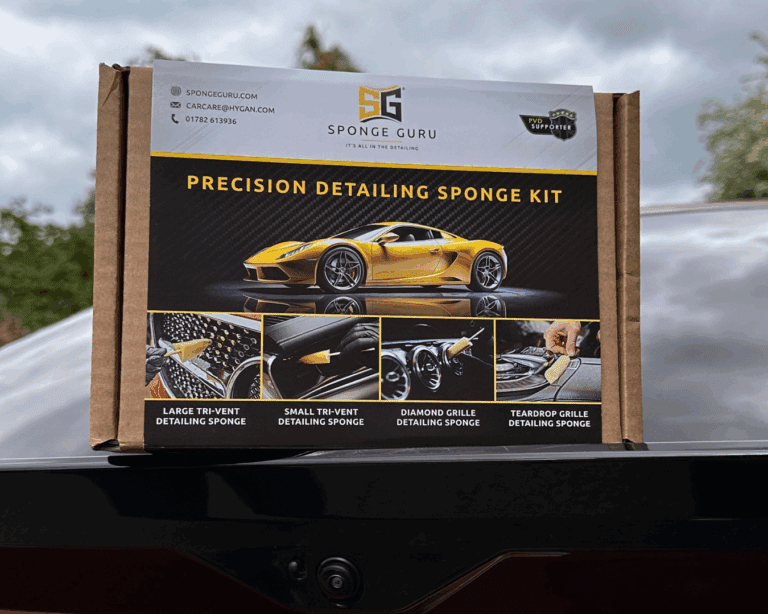 Precision detailing sponge kit box