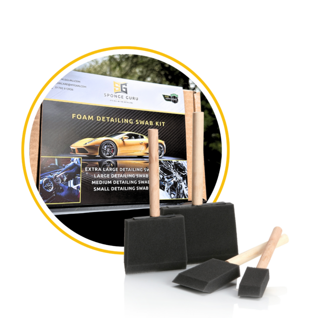 Sponge Guru Detailing swabs kit product shot 1
